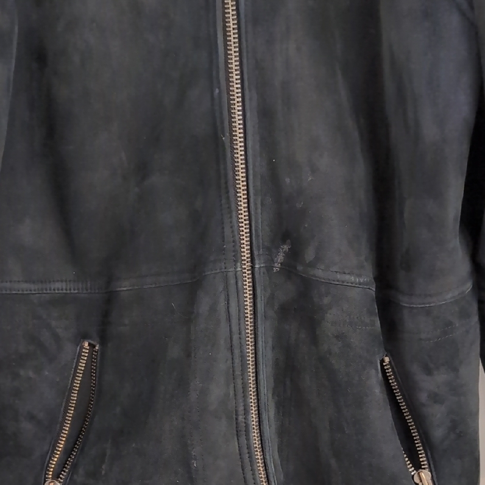 Danier Black Sheepskin Coat - Picture 3 of 11